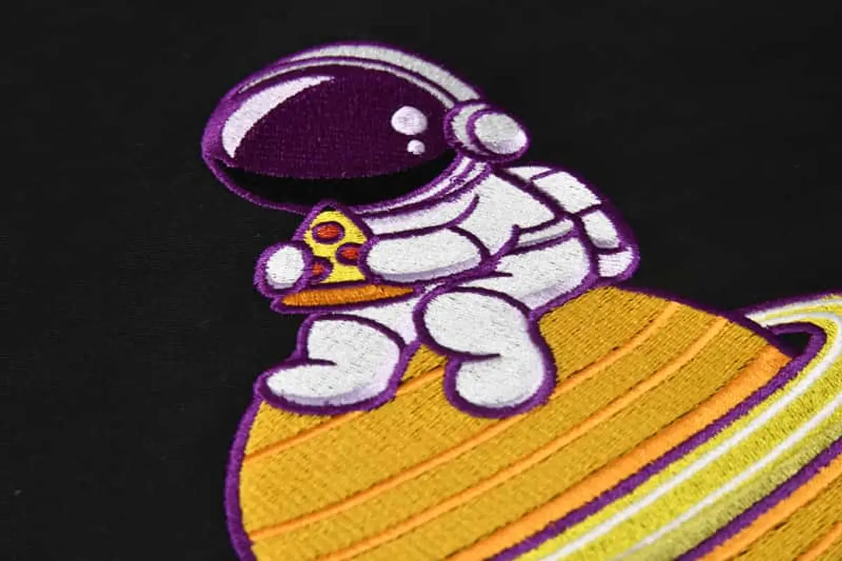 Astronaut auf Saturn Stick – Bild 5