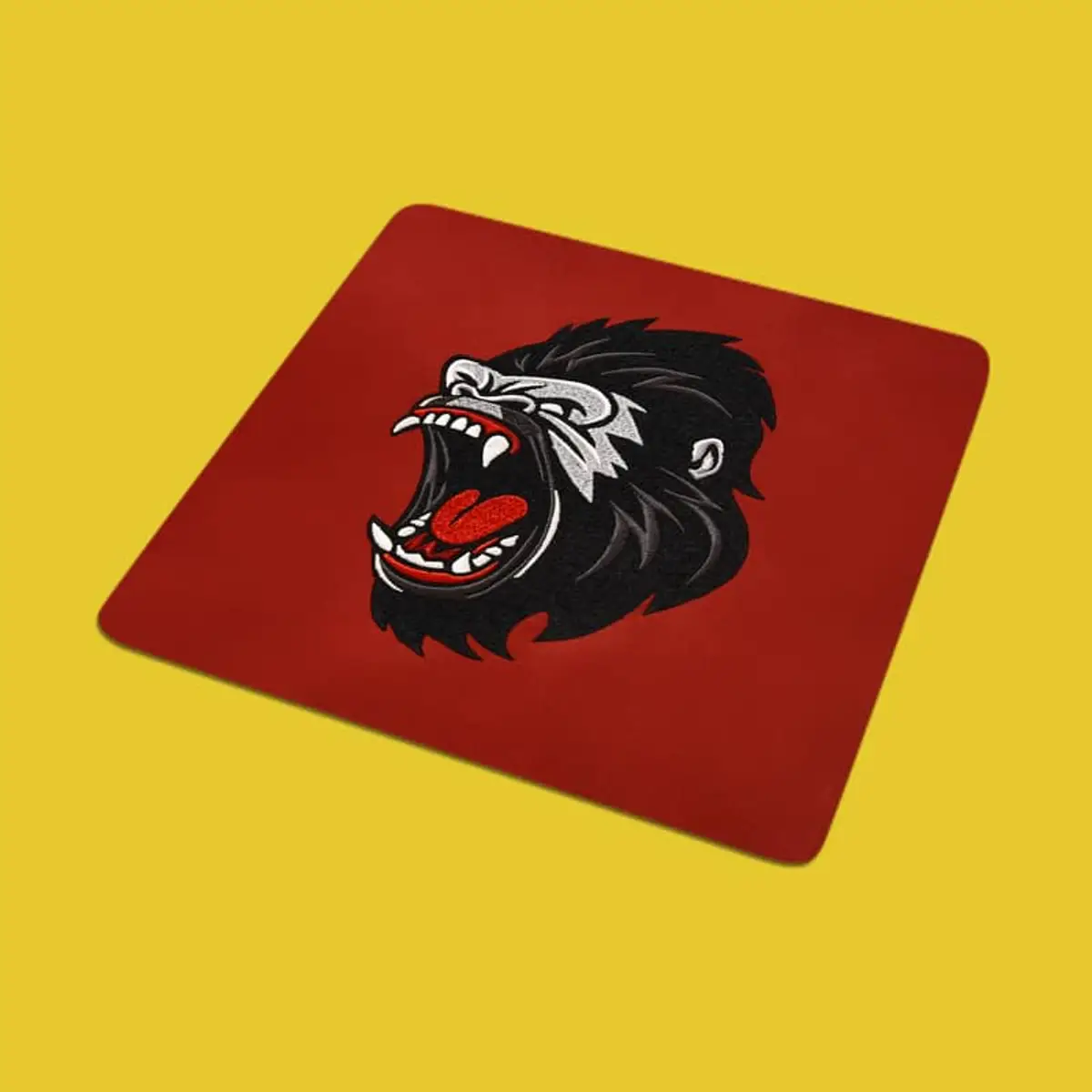 Brüllender Gorillakopf Stick – Seitenansicht Bild 2