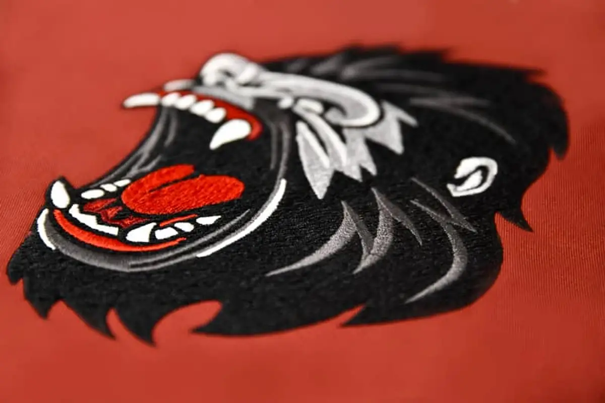 Brüllender Gorillakopf Stick – Seitenansicht Bild 5