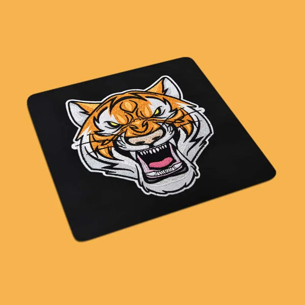 Brüllender Tigerkopf Stick – Frontansicht Bild 1