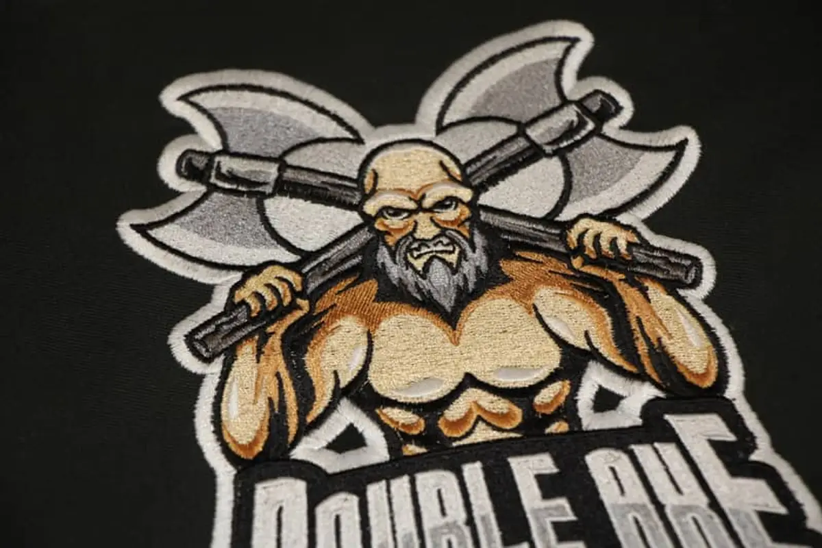 Double Axe Wikinger Stick – Frontansicht Bild 4