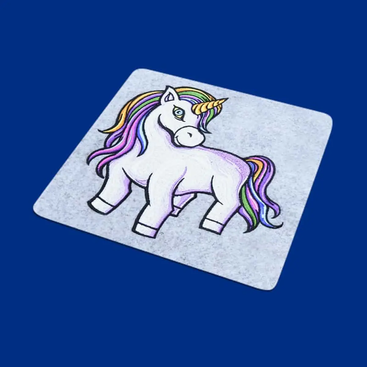 Einhorn Kindermotiv Stick – Bild 2