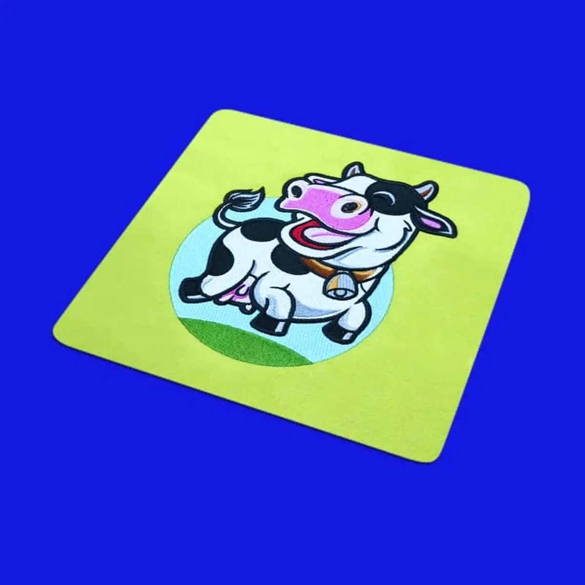 Fröhliche Kuh Kindermotiv Stick – Bild 2