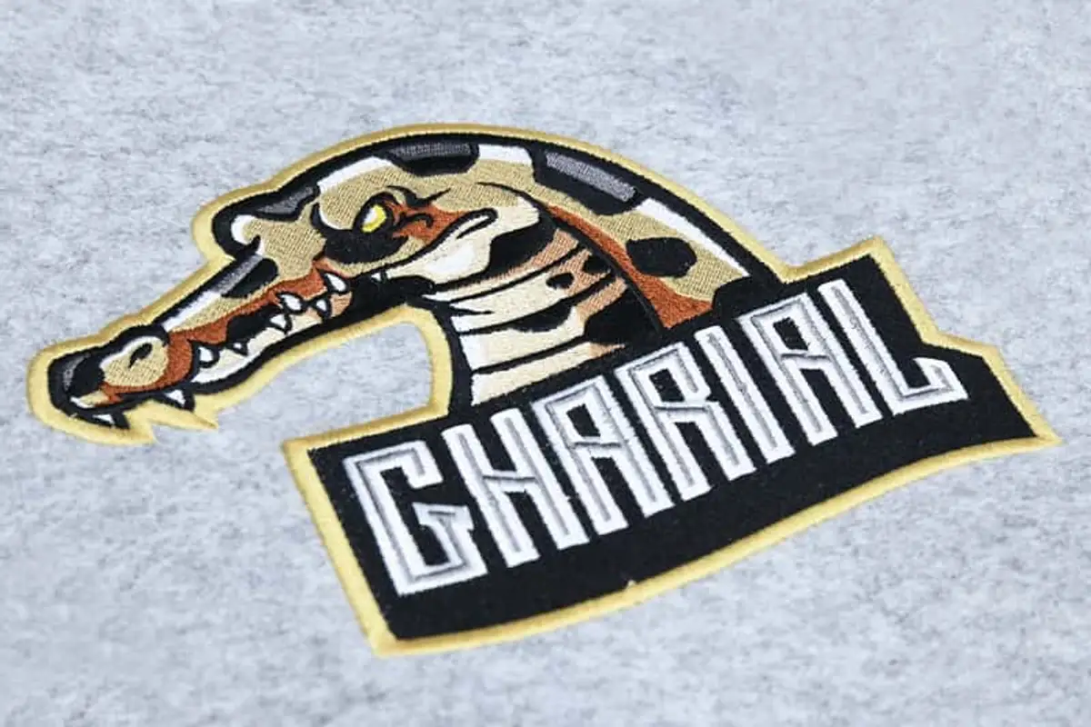 Gharial Logo Krokodil Stick – Bild 4