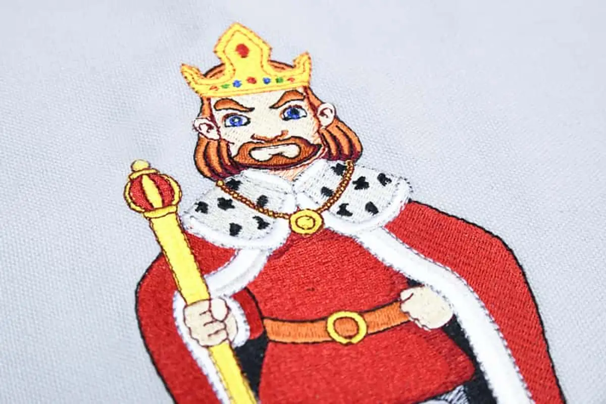 König Kindermotiv Stick – Bild 5