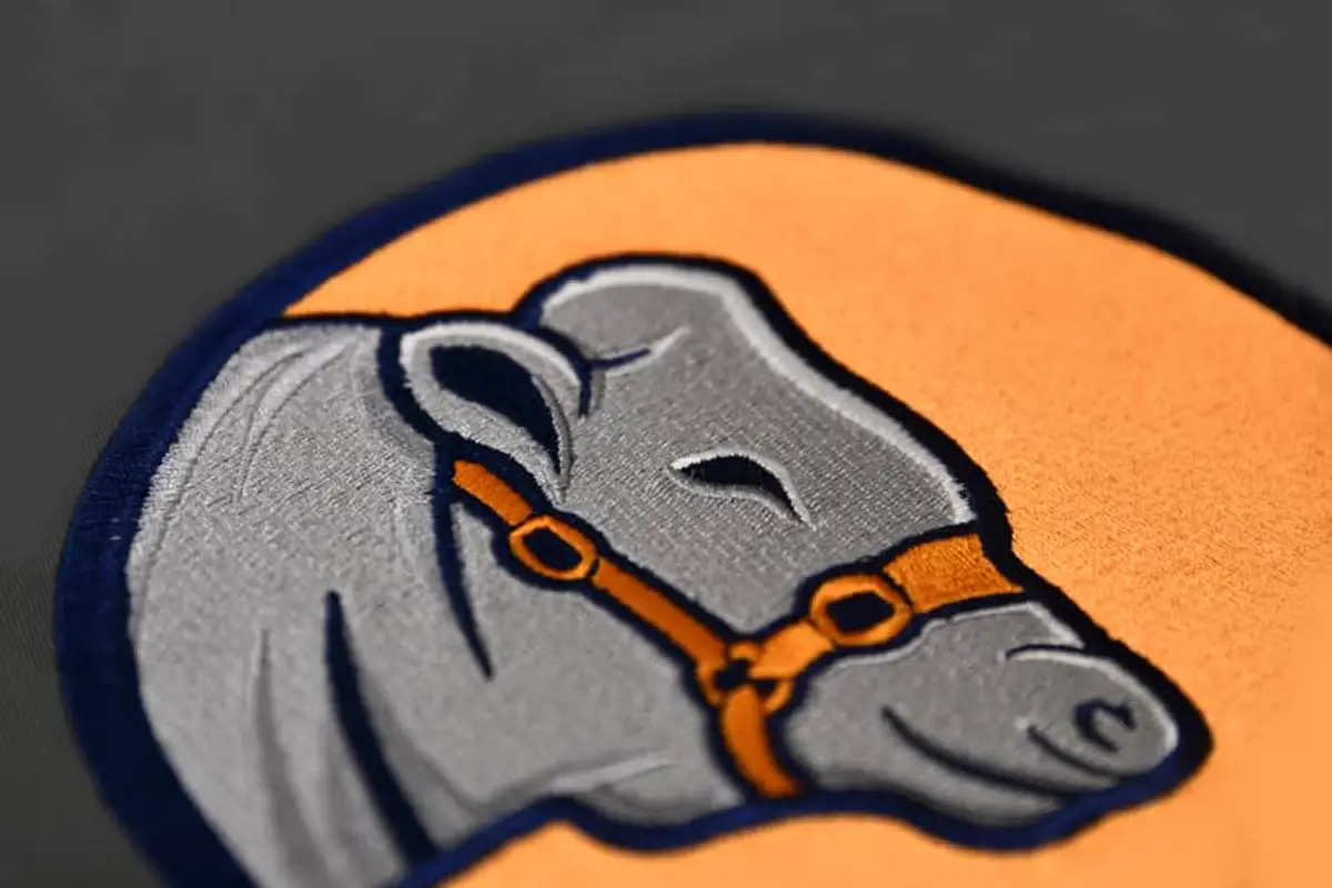 Kopf Kuh Seitenansicht Stick – Bild 5