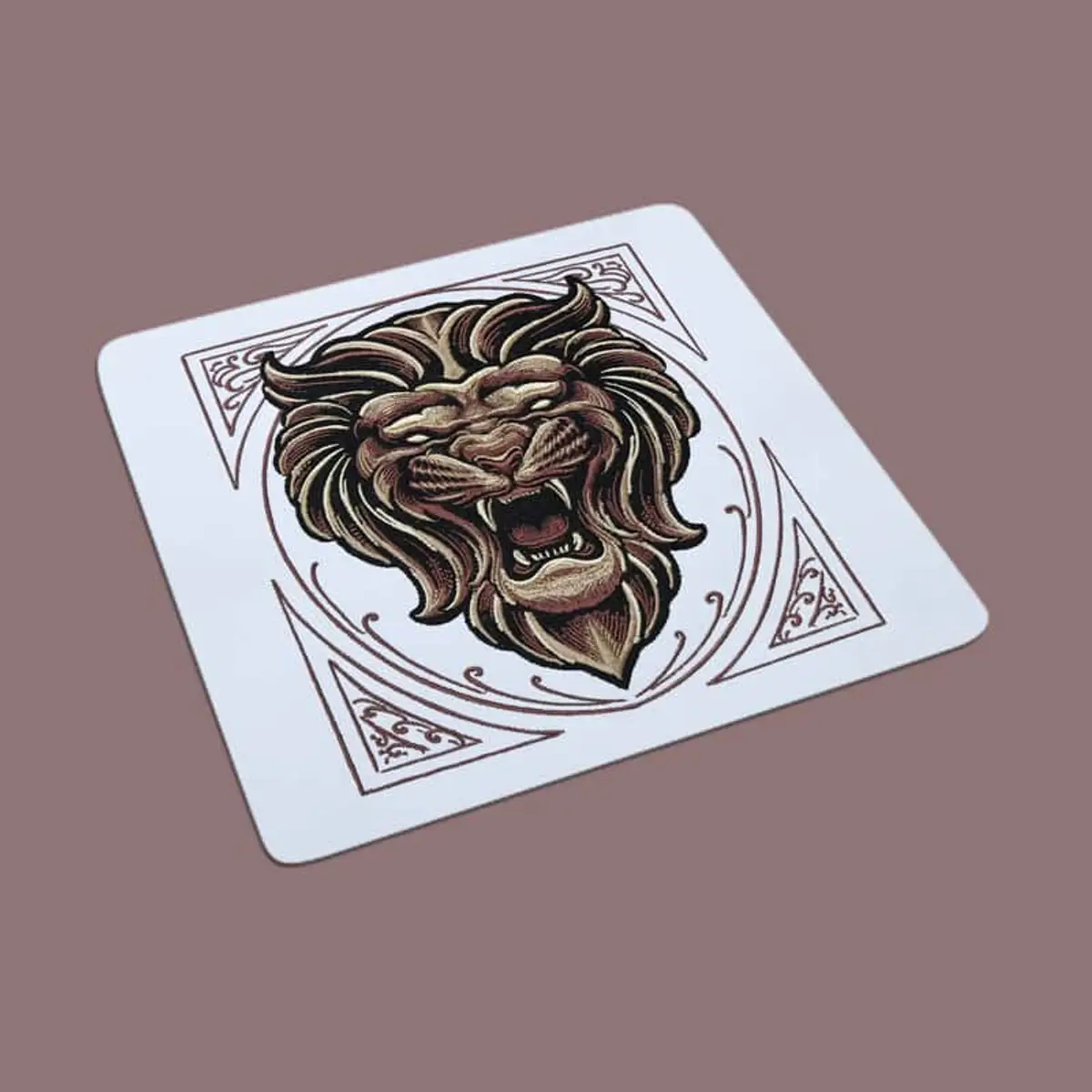 Löwenkopf Karte Stick – Bild 1
