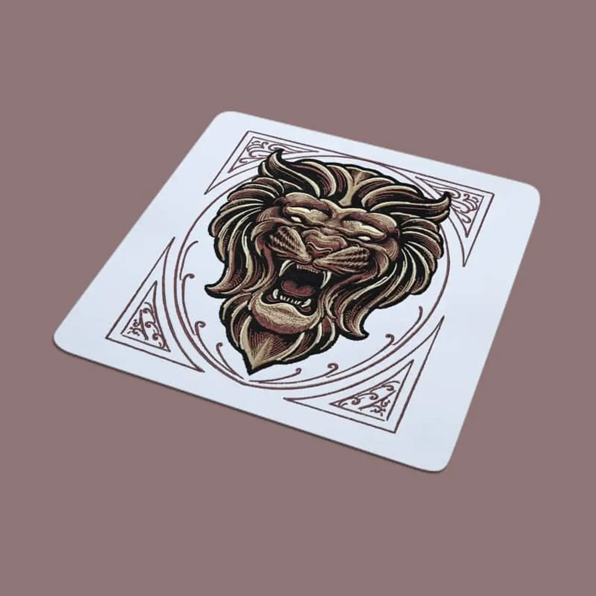 Löwenkopf Karte Stick – Bild 2