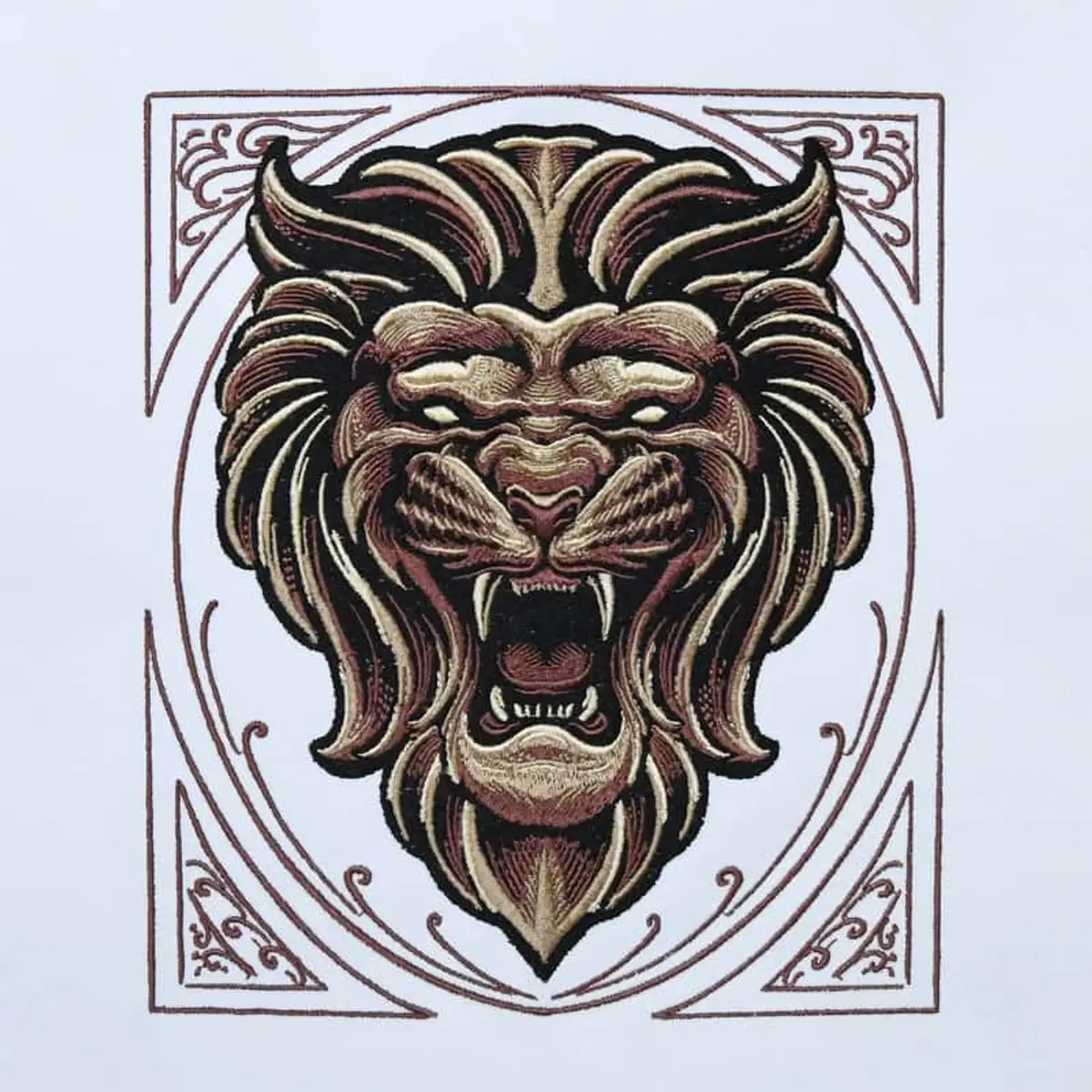 Löwenkopf Karte Stick – Bild 3