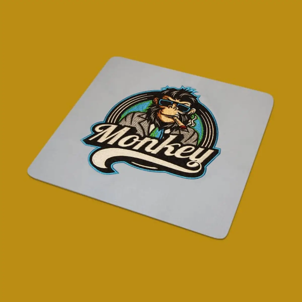 Monkey Logo rauchend Stick – Bild 2