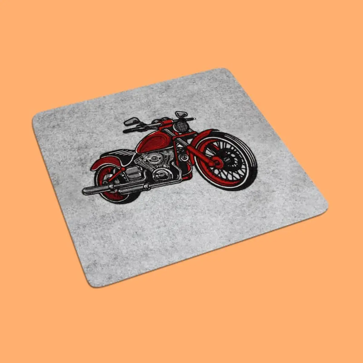 Rotes Motorrad Stick – Bild 1