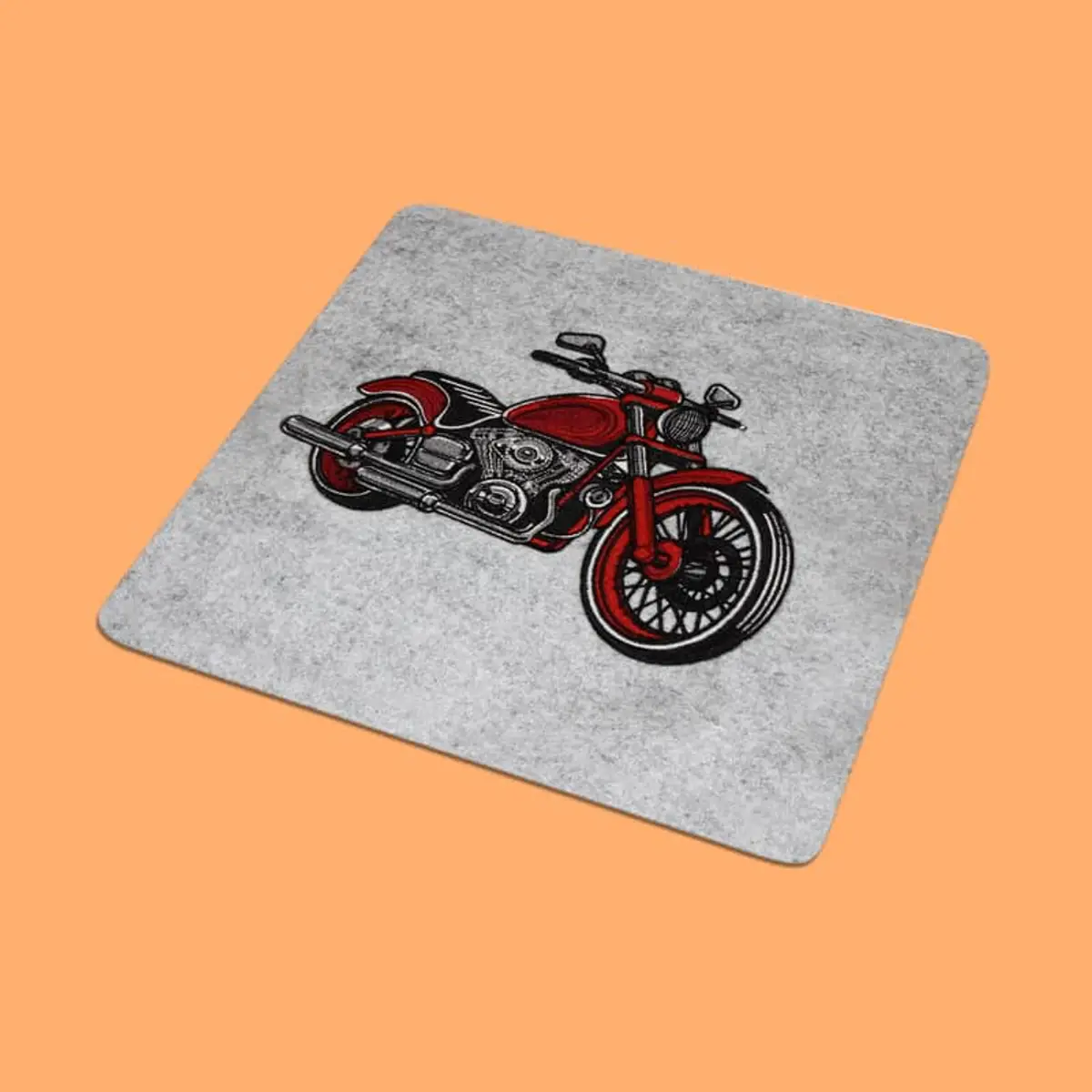 Rotes Motorrad Stick – Bild 2