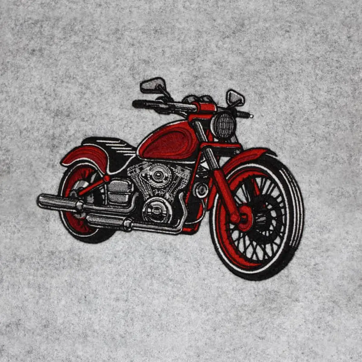 Rotes Motorrad Stick – Bild 3