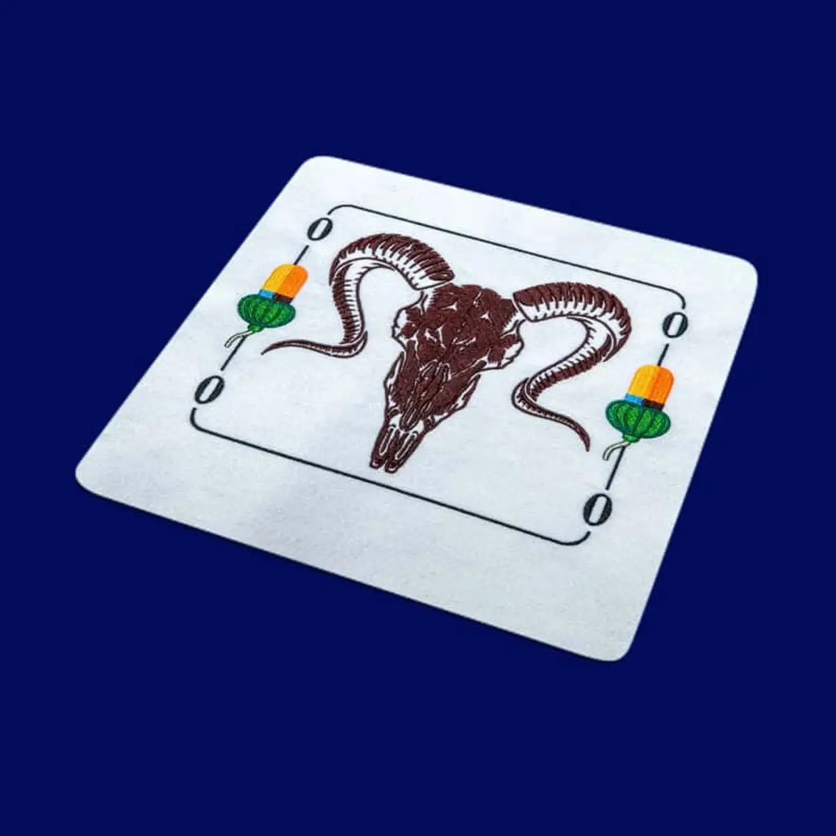 Schafkopf Eichel Ober Hirsch Skull Stick – Bild 2