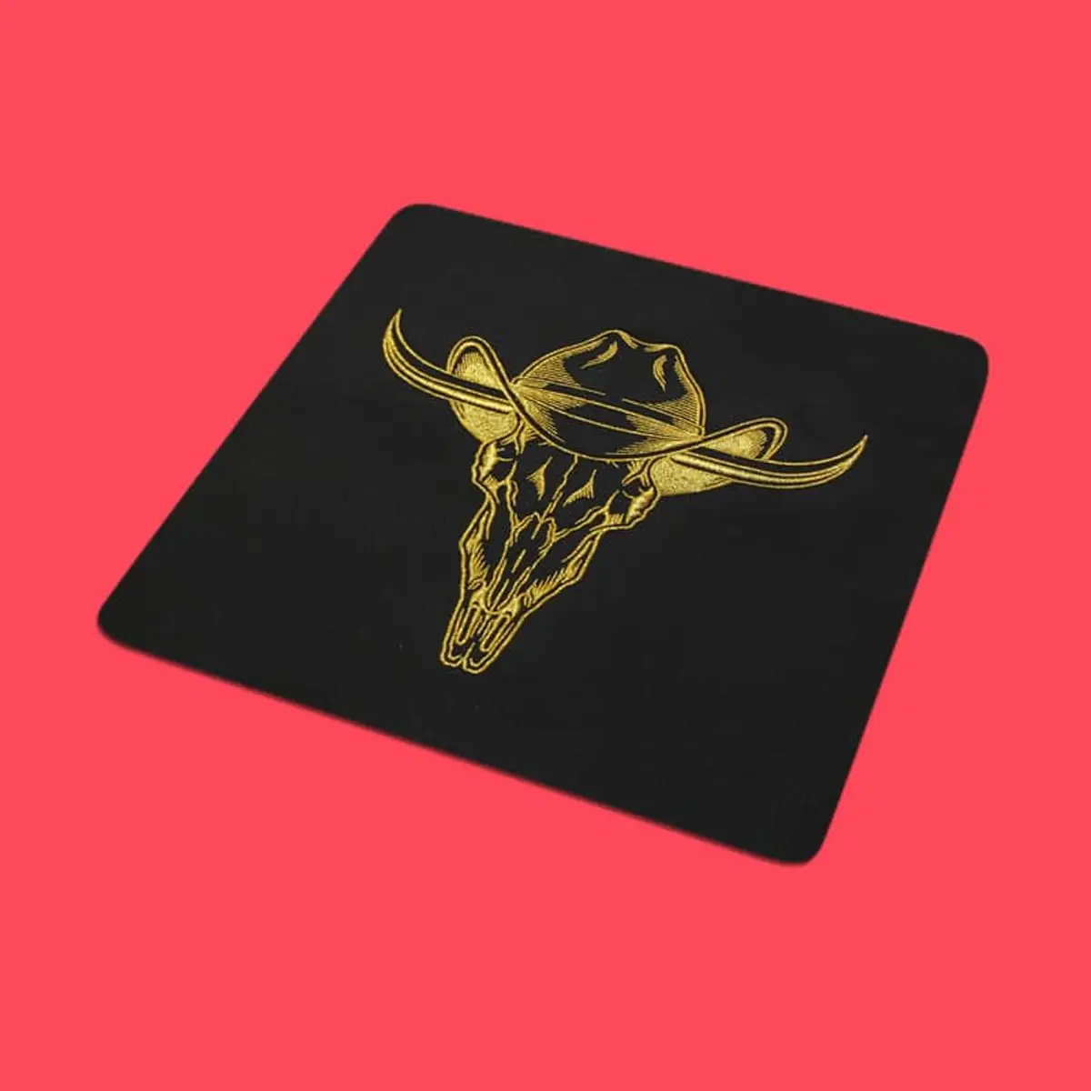 Skull Stier mit Cowboyhut Stick – Bild 2