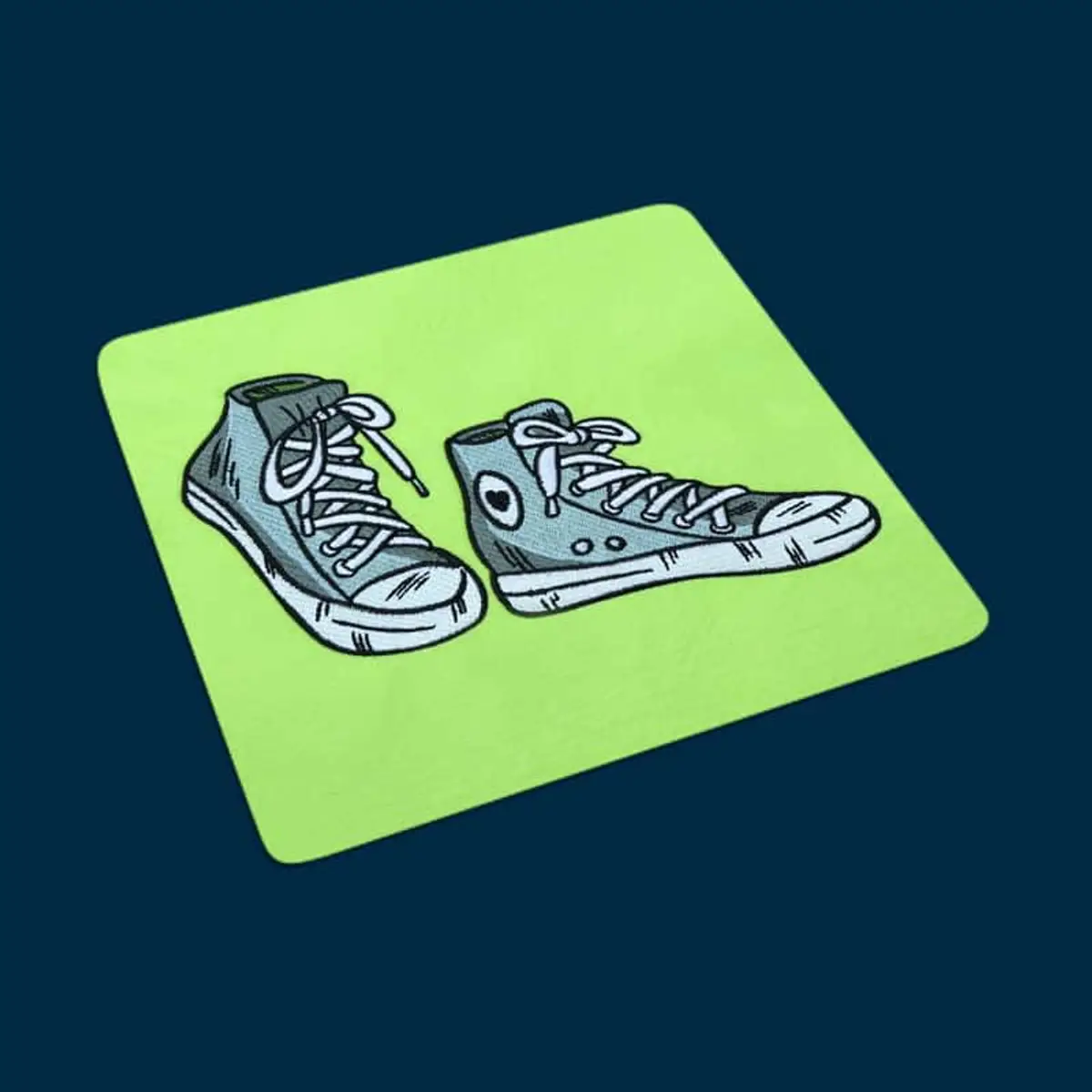 Sneaker hellblau Stick – Bild 1