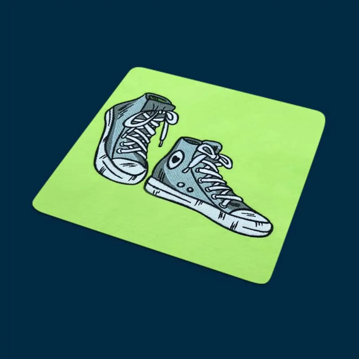 Sneaker hellblau Stick – Bild 2