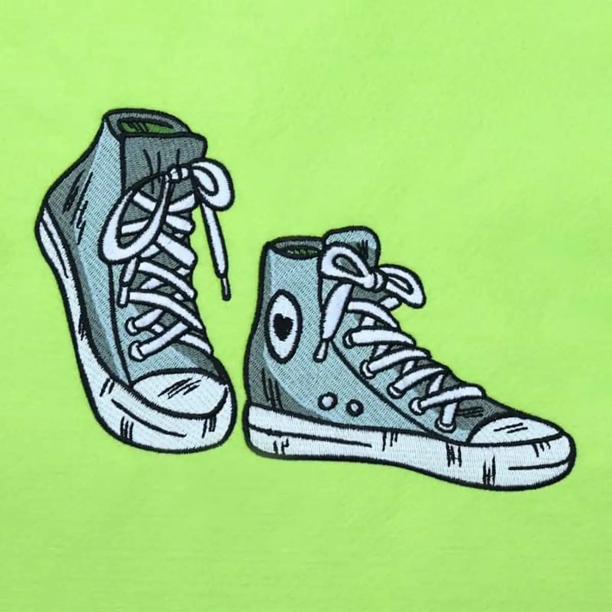 Sneaker hellblau Stick – Bild 3