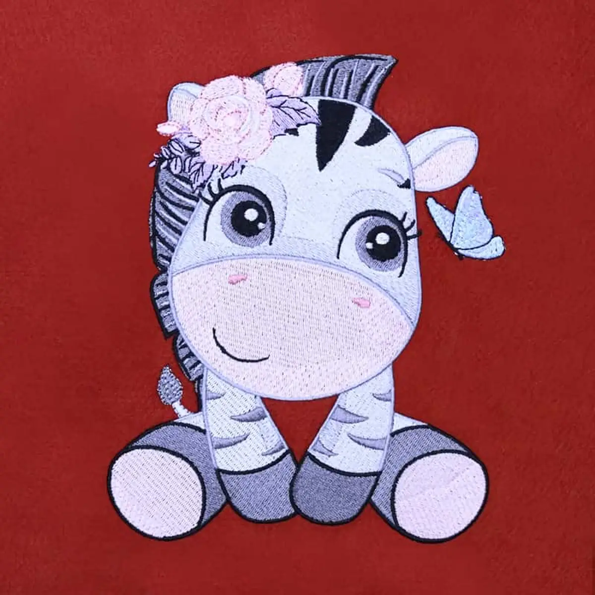 Zebra Kindermotiv Stick – Bild 3