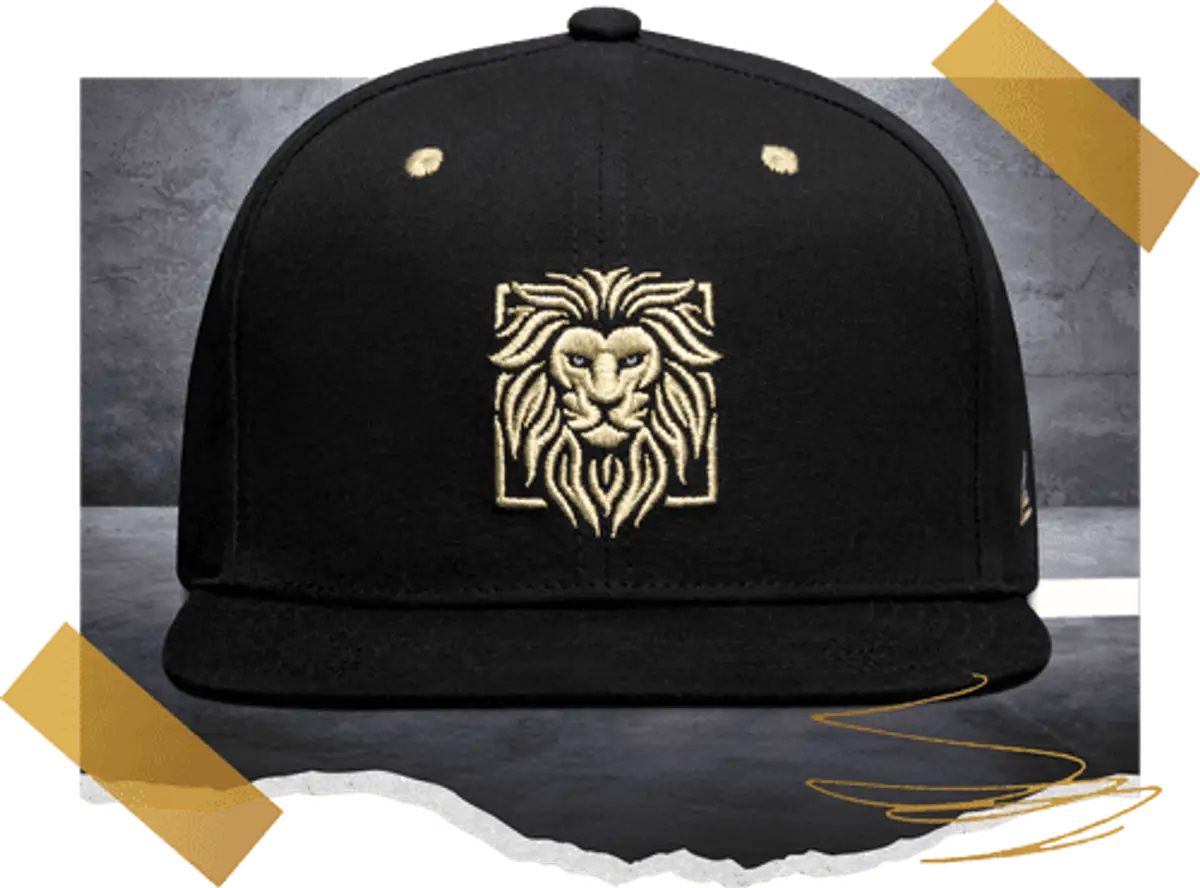Individuell bestickte Caps von Lion Werbe GmbH, perfekt für Vereine, Firmen oder als Werbegeschenk.