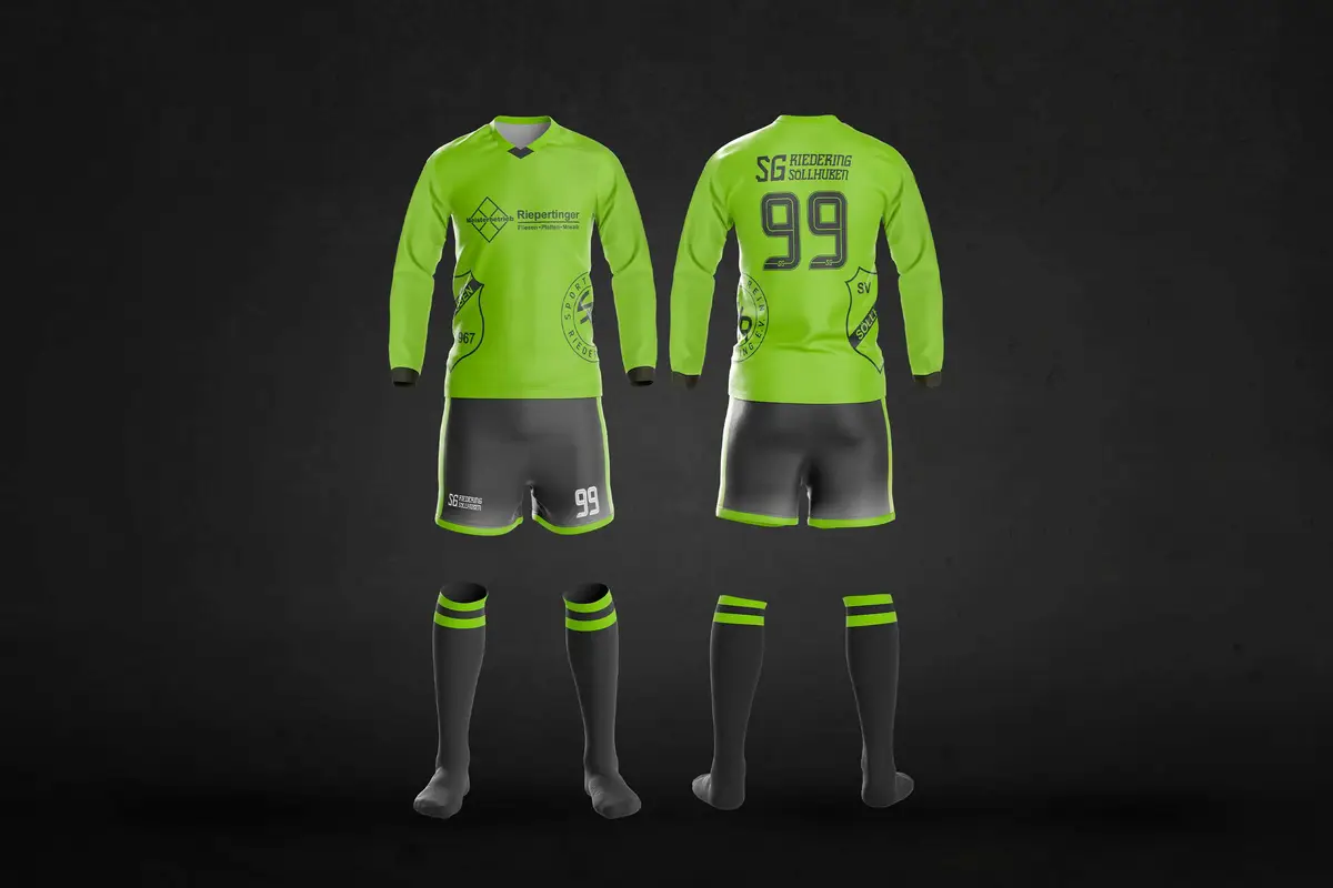 SV Riedering Full Custom Fußballtrikot Torhüter - modal