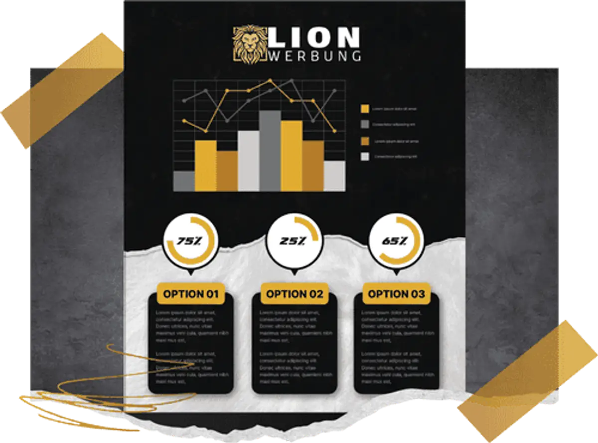 Infografiken gestalten lassen | Lion Werbe GmbH