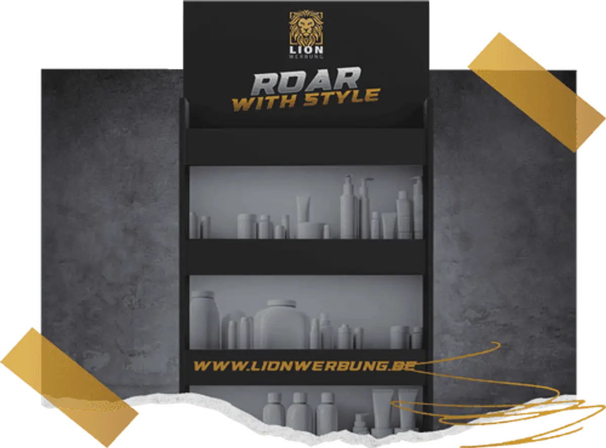Verkaufsdisplays & POS-Aufsteller drucken | Lion Werbe GmbH