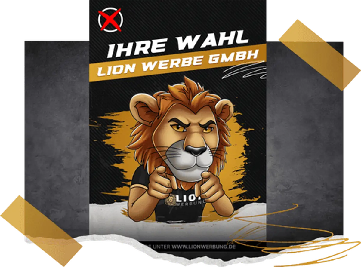 Wahlplakate hochwertig drucken lassen | Lion Werbe GmbH