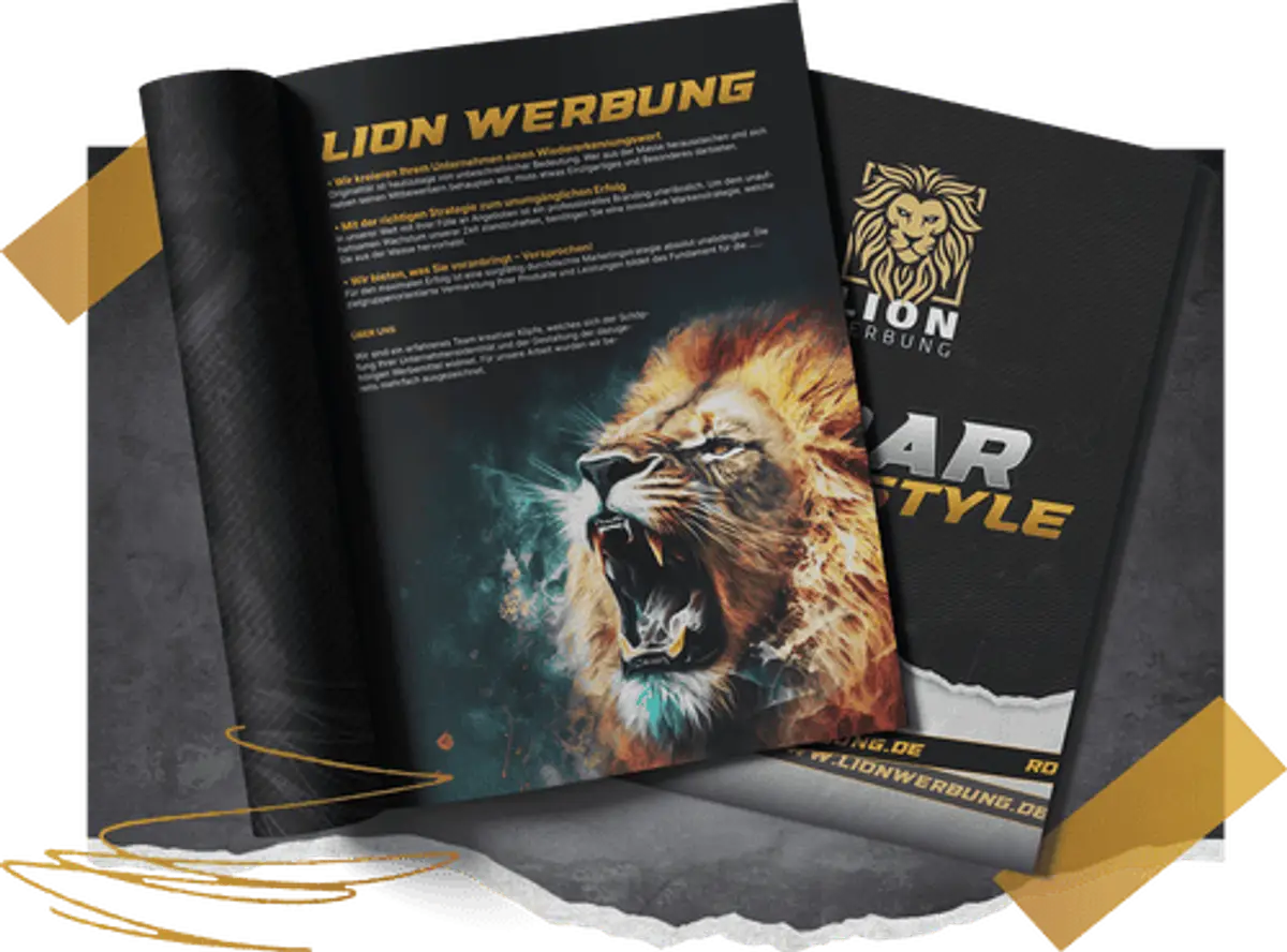 Zeitschriften & Magazine professionell drucken | Lion Werbe GmbH