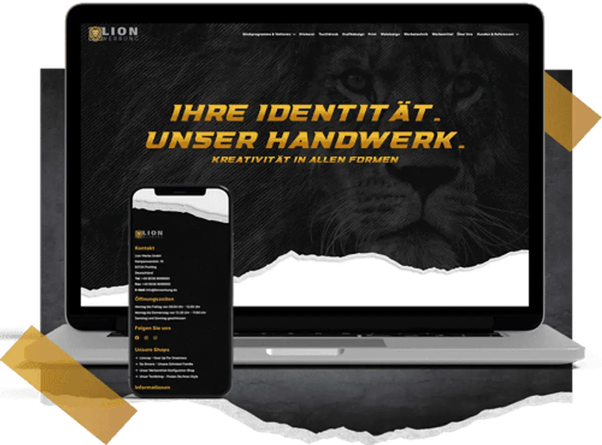 Benutzerfreundliche Navigation im Webdesign | Lion Werbe GmbH