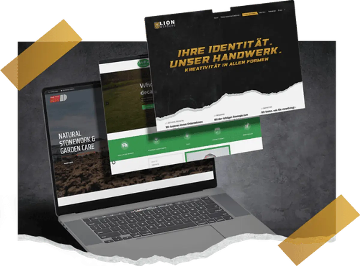 Individuelle Website erstellen lassen | Lion Werbe GmbH