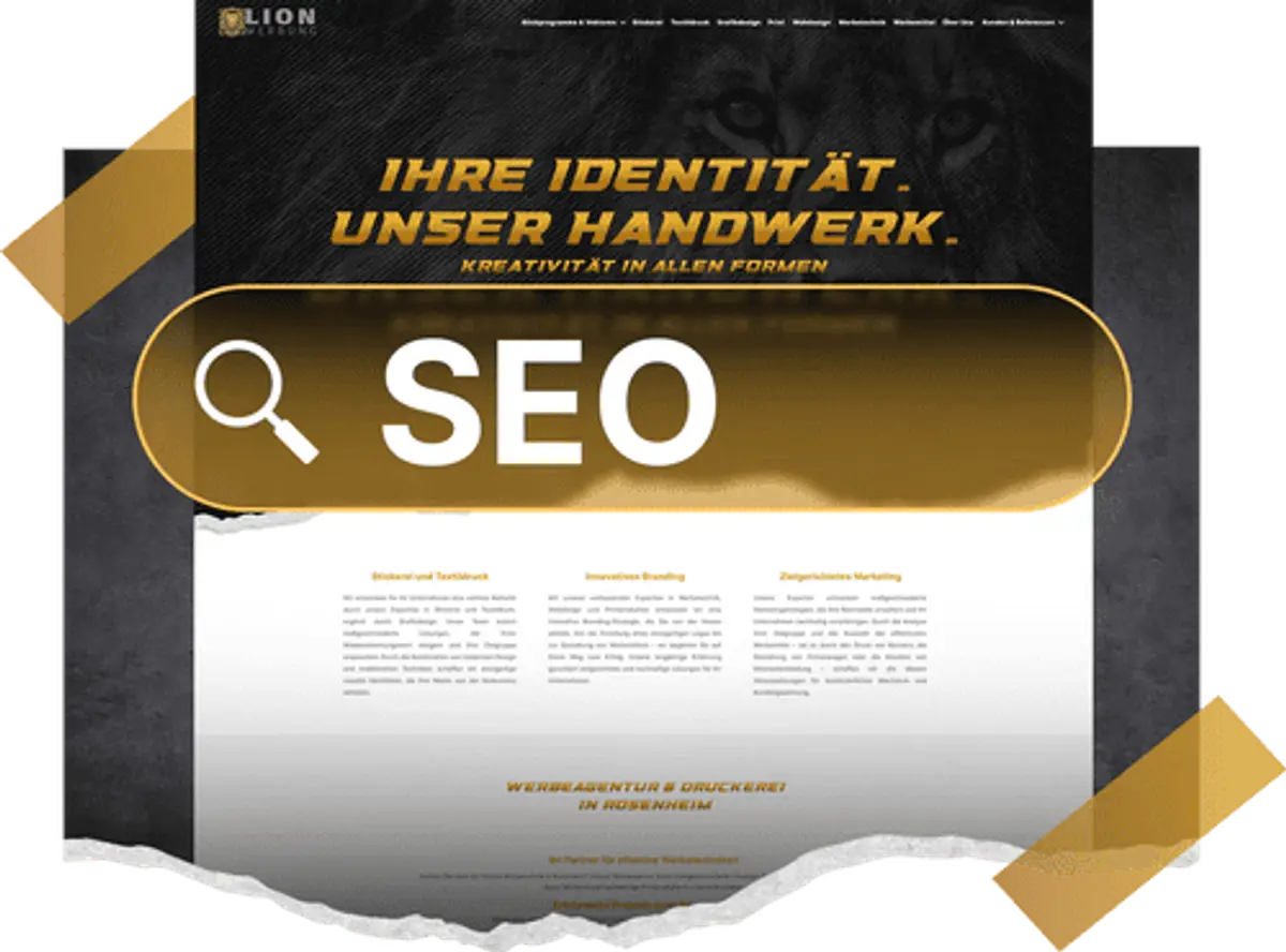 Suchmaschinenoptimierung (SEO) | Lion Werbe GmbH