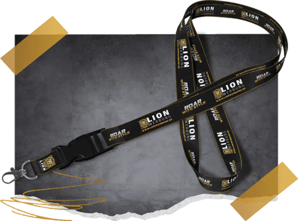 Lanyards & Schlüsselbänder bedrucken | Lion Werbe GmbH