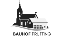 Logo Bauhof Gemeinde Prutting – Graustufen-Version