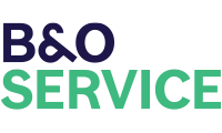 Logo B & O Service – Farbversion
