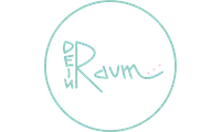 Logo Dein Raum – Graustufen-Version