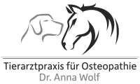 Logo Dr. Anna Wolf – Graustufen-Version