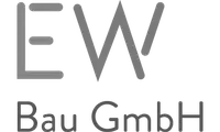 Logo EW Bau GmbH – Farbversion