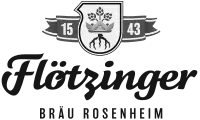 Logo Flötzinger Bräu Franz Steegmüller GmbH – Graustufen-Version