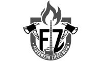 Logo Freiwillige Feuerwehr Ziegelberg – Graustufen-Version