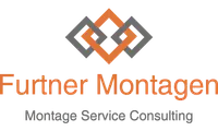 Logo Furtner Montagen – Graustufen-Version