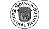 Logo Gemeinde Prutting – Graustufen-Version