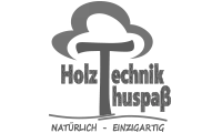Logo Holztechnik Thuspaß – Graustufen-Version