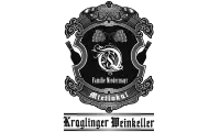 Logo Kraglinger Weinkeller – Graustufen-Version