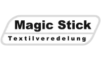 Logo Magicstick – Graustufen-Version