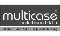 Logo Multicase Moebelmanufaktur GmbH – Graustufen-Version