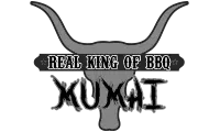 Logo Mumai Real King of BBQ – Graustufen-Version