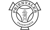 Logo Prientaler Transporte – Graustufen-Version