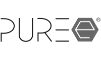 Logo Pure Energy Getränke GmbH – Graustufen-Version