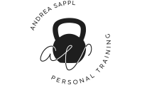 Logo Sappl Andrea – Graustufen-Version